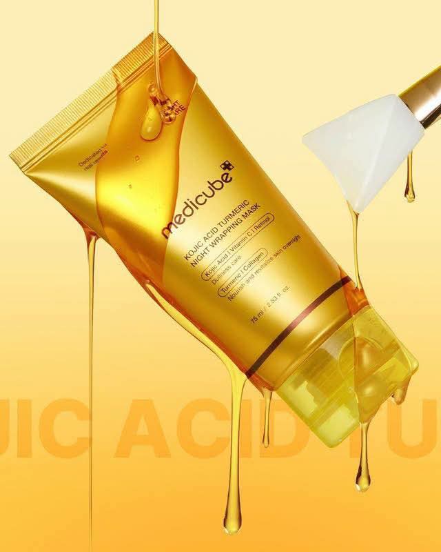 Medicube Kojic Acid Turmeric Night Wrapping Mask