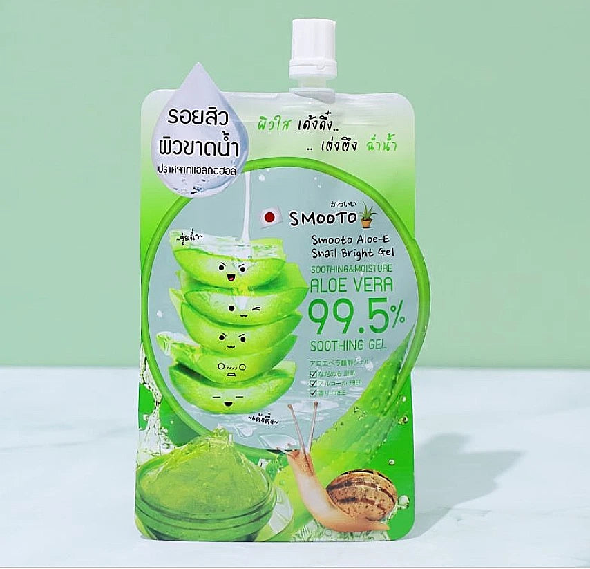 Smooto Aloe-E Snail Bright Gel
