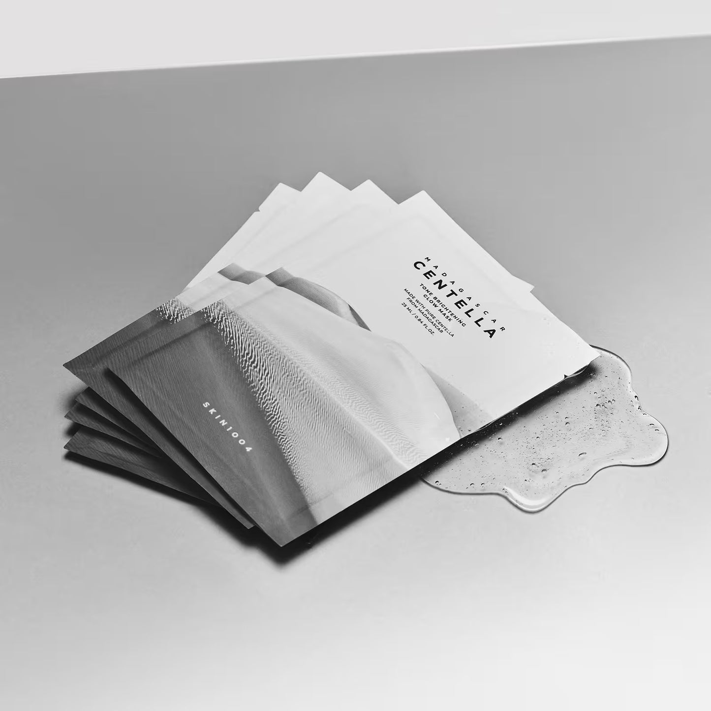Centella Ampolue Sheet Mask Gray, Purple, Gold
