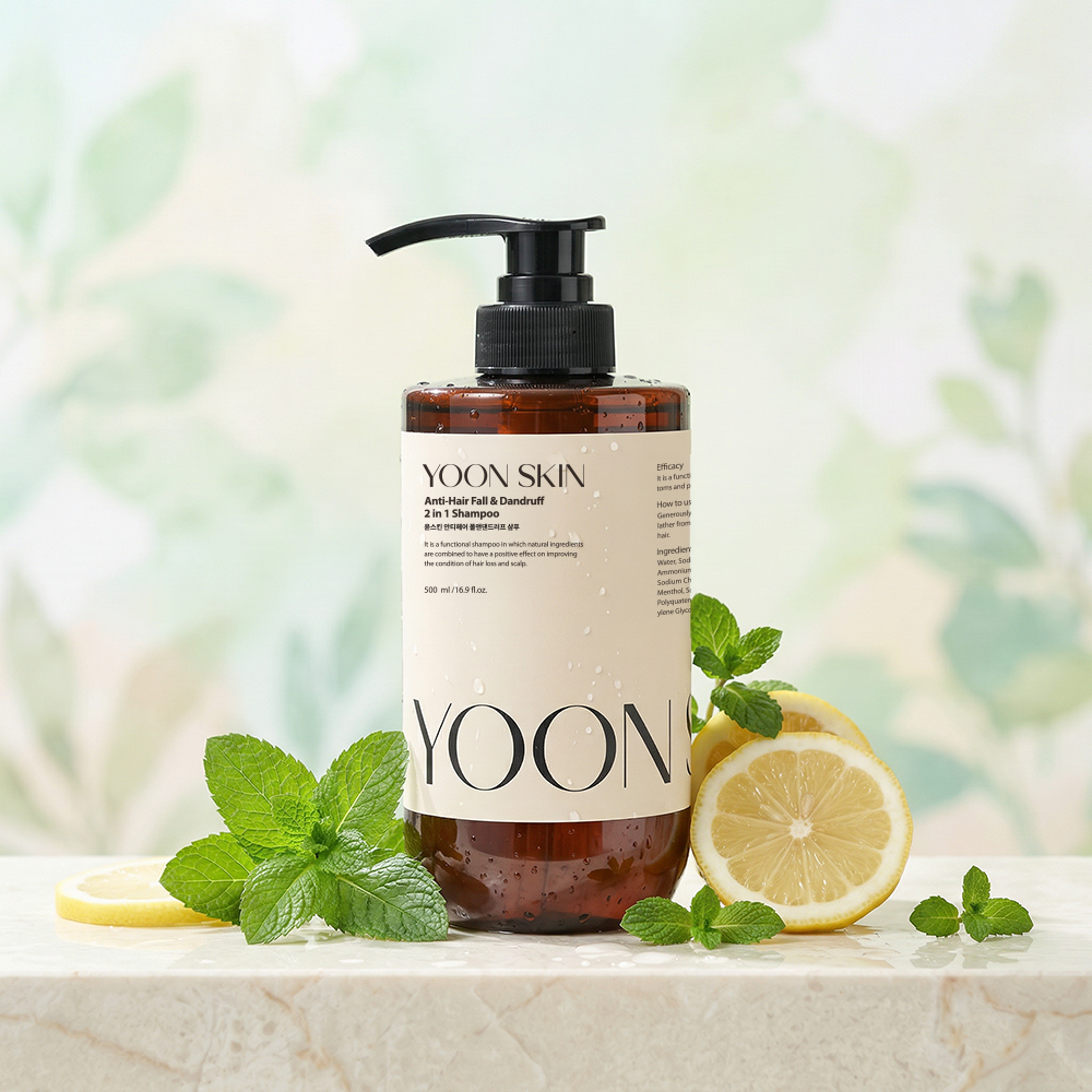 Yoon skin shampoo 2 in 1 500 ml