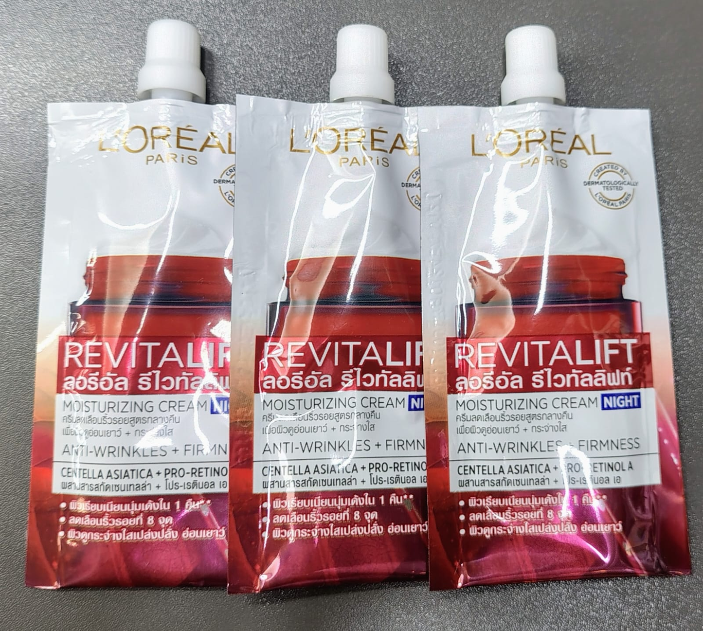 Loreal Cream red Bag