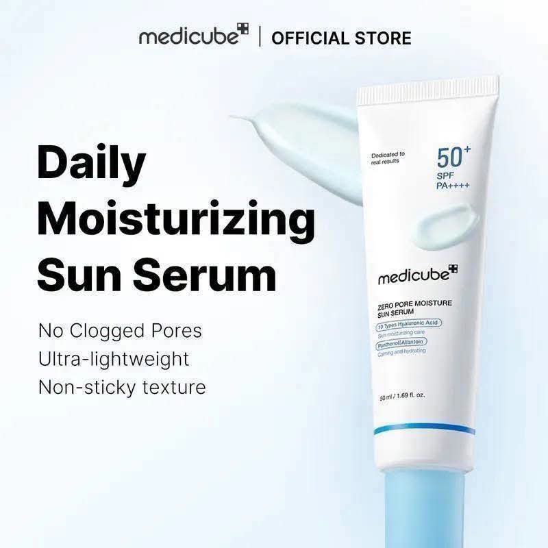 Medicube Zero Pore Moisture Sun Serum