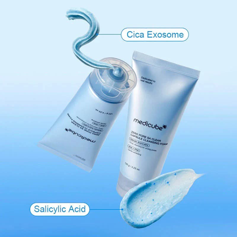 Medicube Zero Pore SA Clear Capsule Cleansing Foam