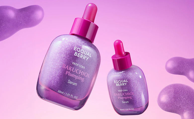 Eqqualberry  pink/green/violet/yellow serum