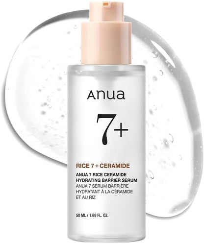 Anua 7+ rice + Cerimide Serum
