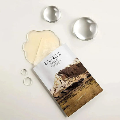 Centella Ampolue Sheet Mask Gray, Purple, Gold