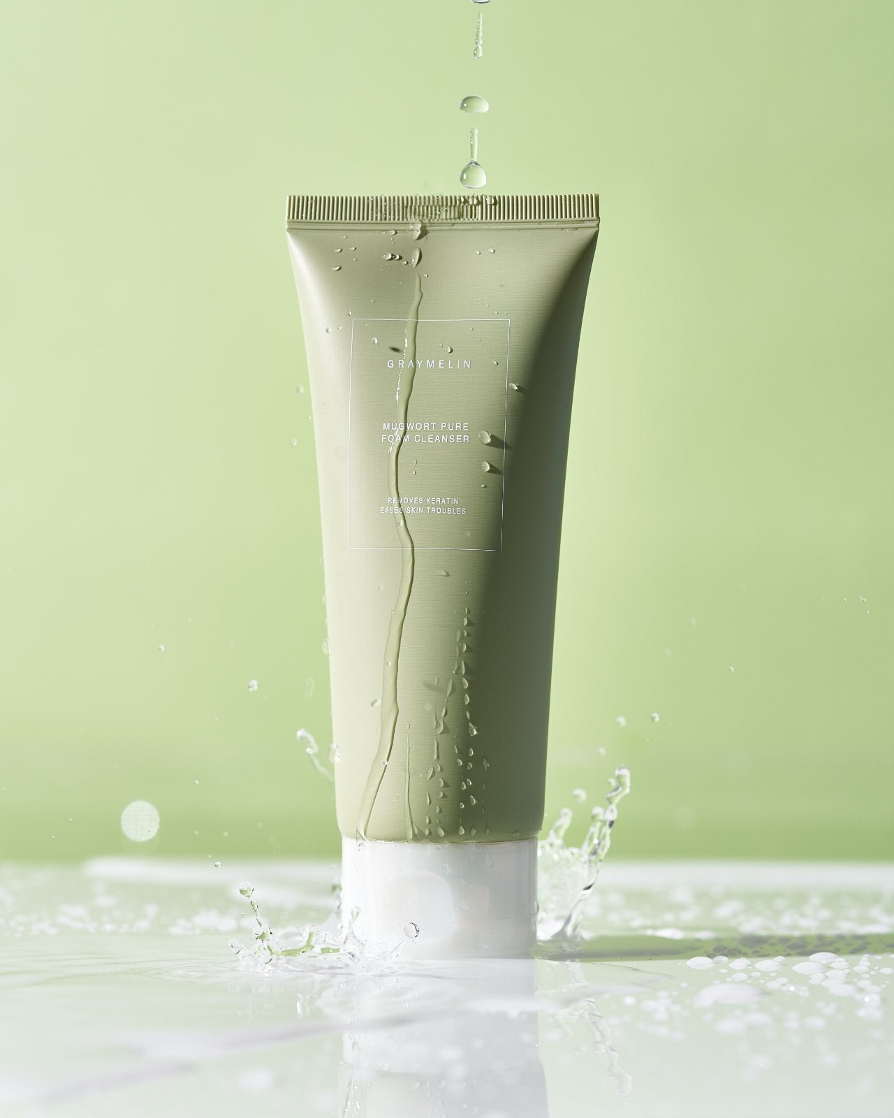 Graymelin Mugwort Foam Cleanser green