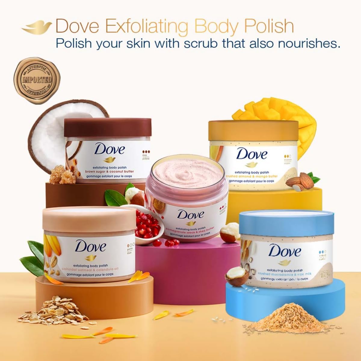Dove Body Scrub