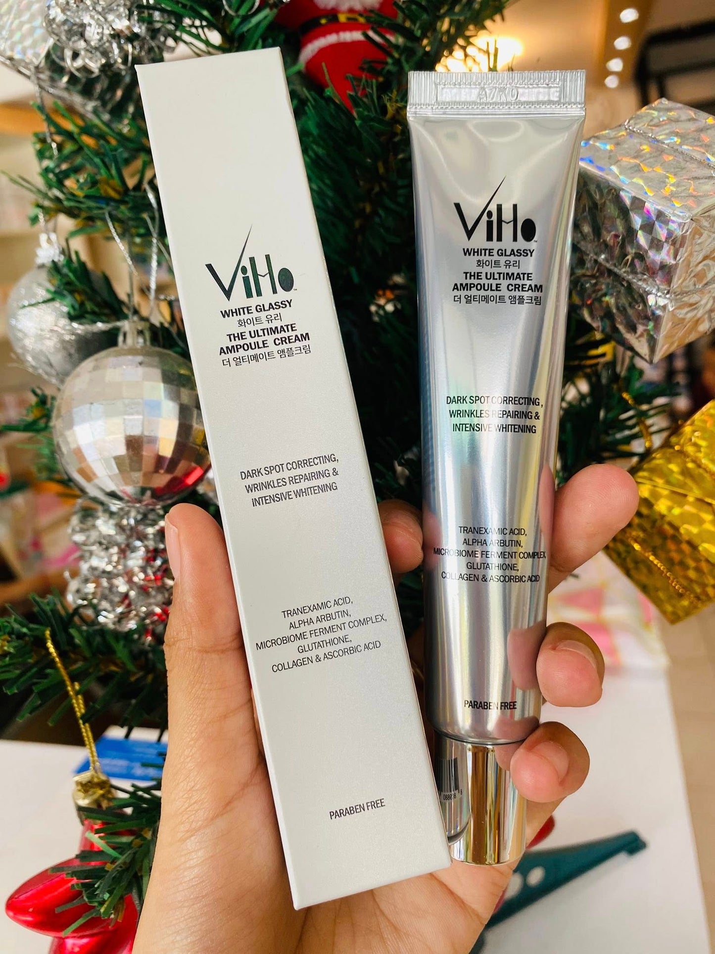 Viho White Glassy Ampoule Cream