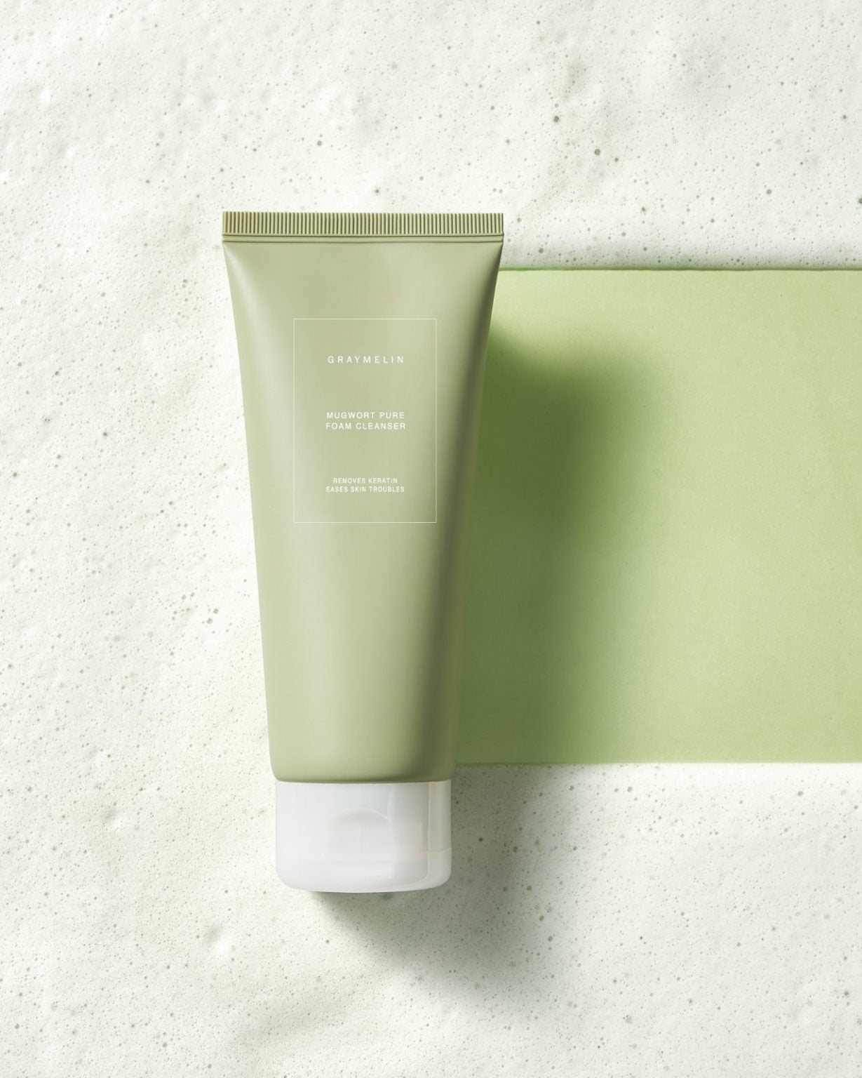 Graymelin Mugwort Foam Cleanser green