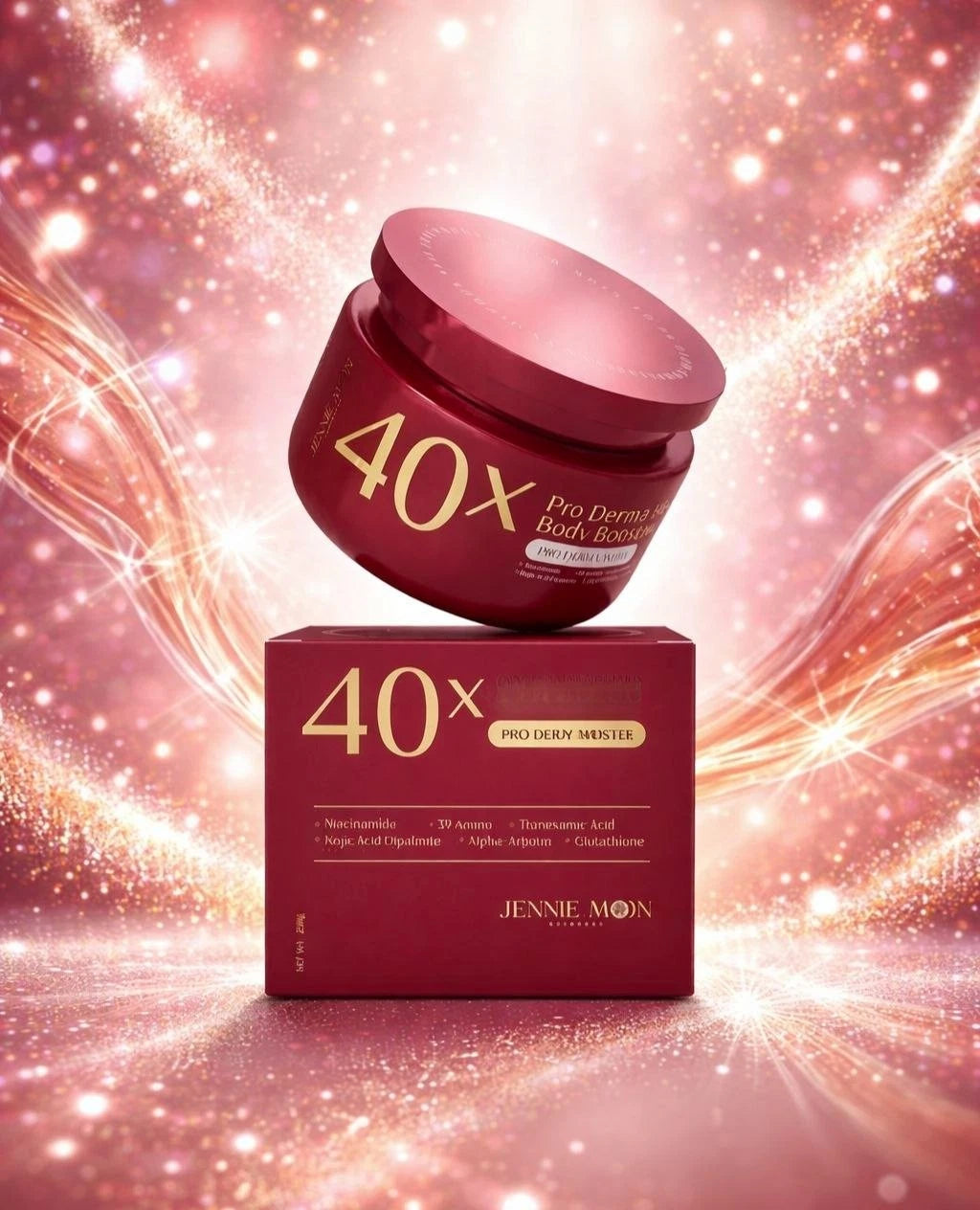 40X Pro Derma Plus Body Booster lotion