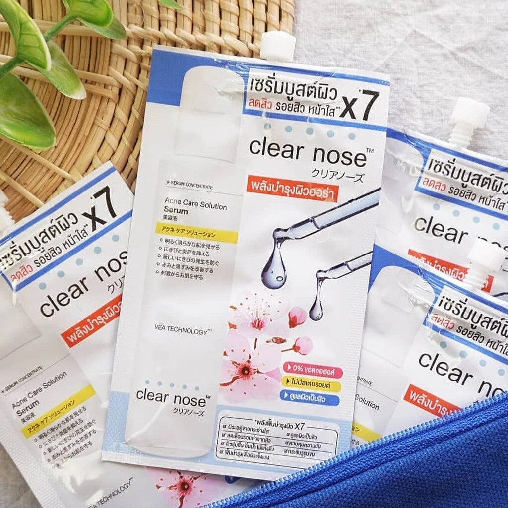 Clear Nose Serum Bag