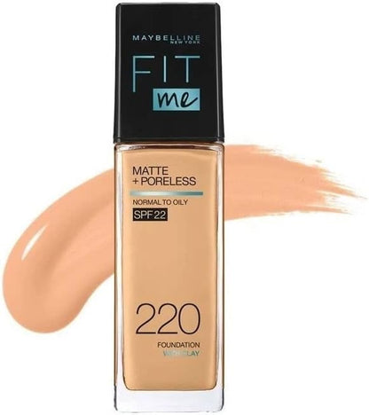 Maybelline  fit me  foundation220