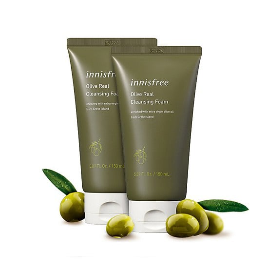 Innisfree olive foam dark green