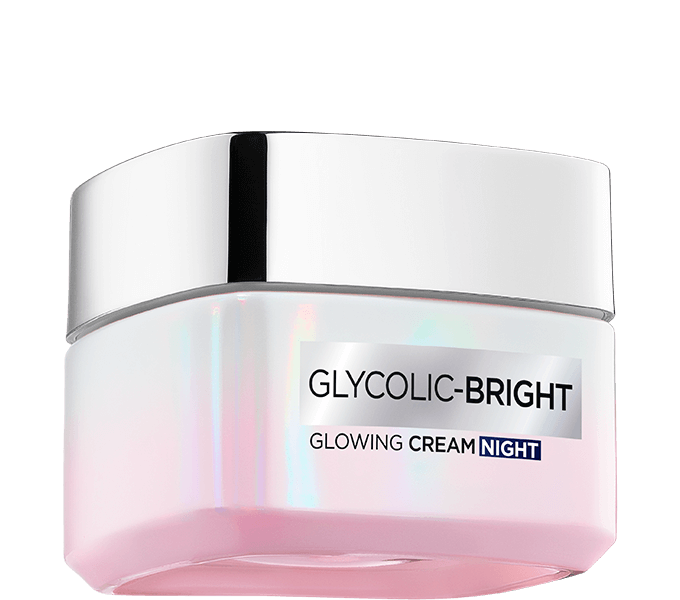 Loreal Glycolic-bright night cream small