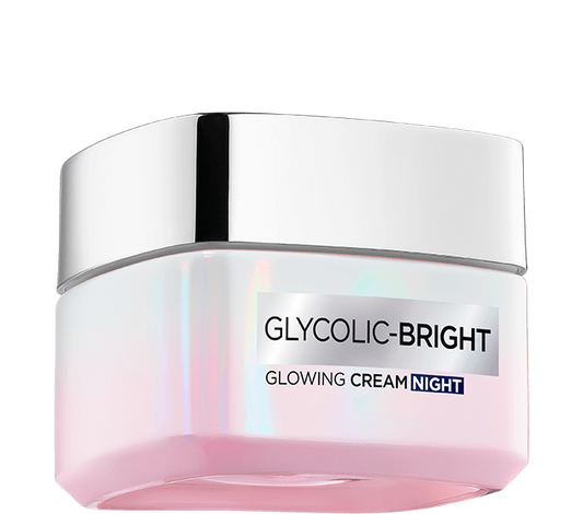 Loreal Glycolic-bright night cream small