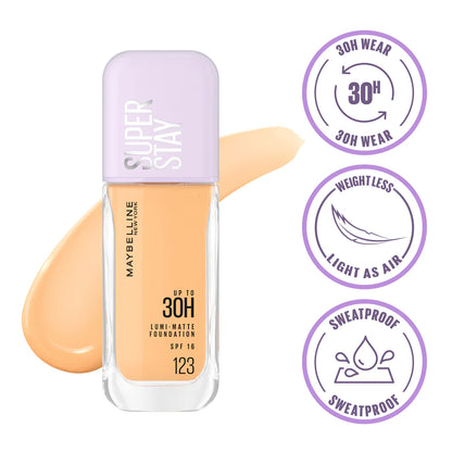 Maybelline super stay foundation 123
