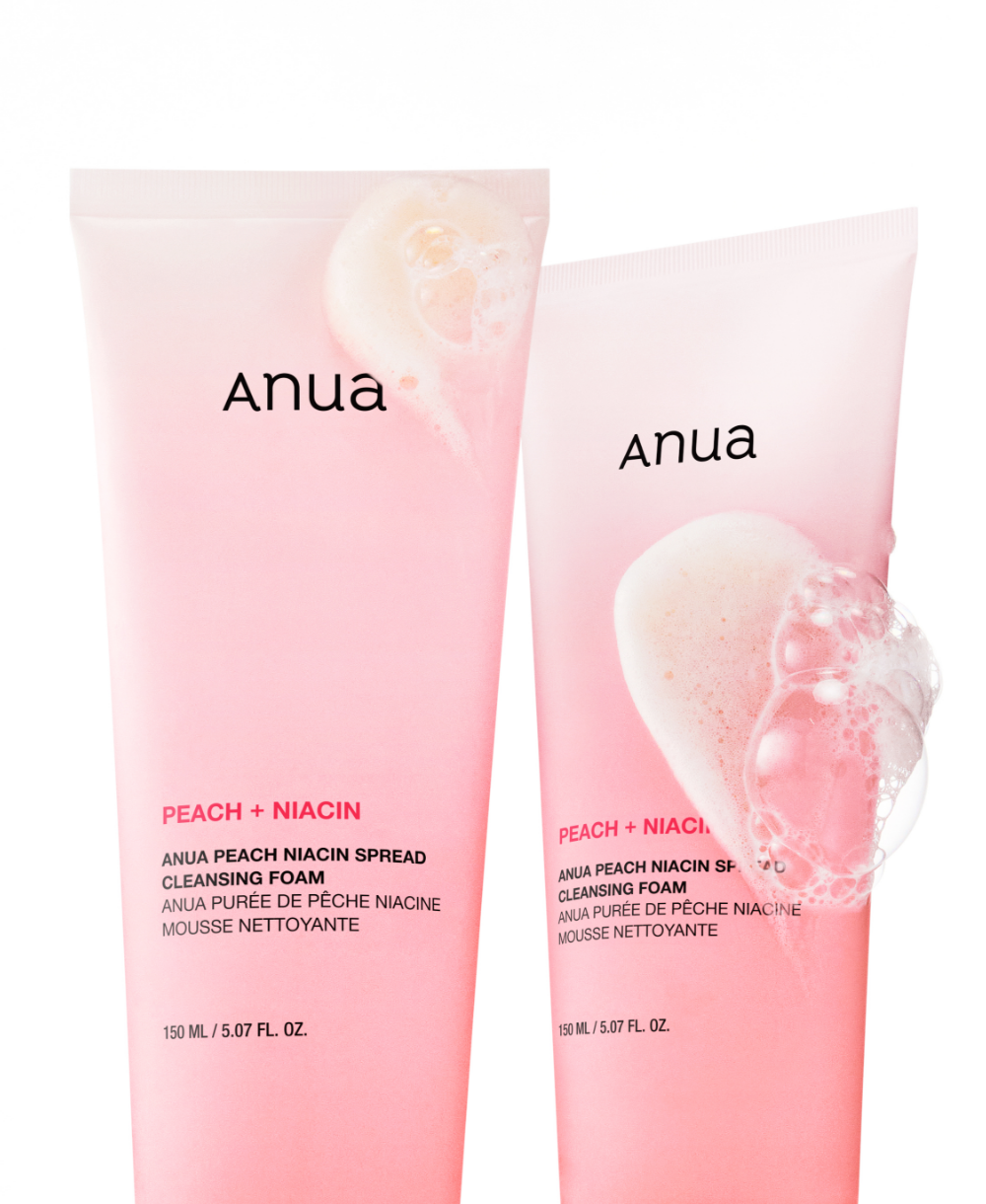 Anua Peach + Niacin Cleansing Foam