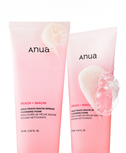 Anua Peach + Niacin Cleansing Foam