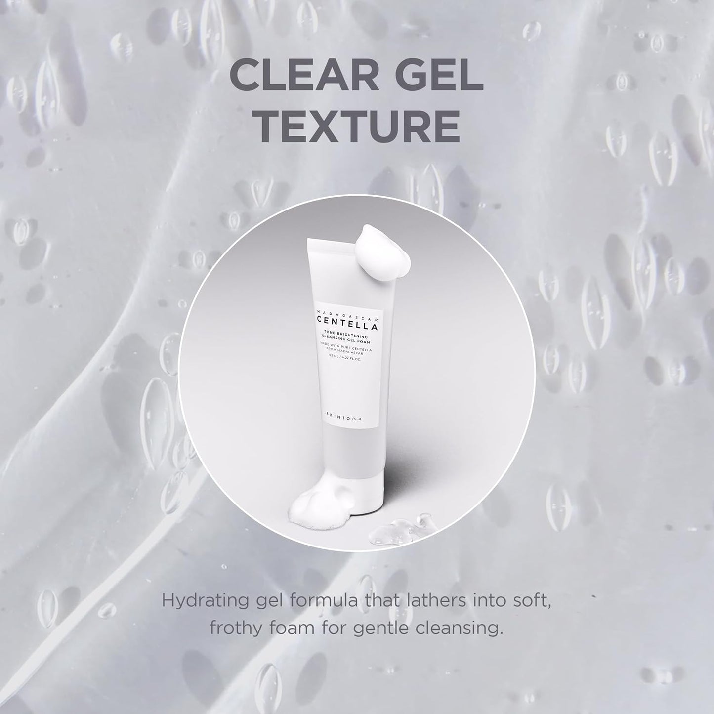 Centella Tone Brightening Cleansing Gel Foam