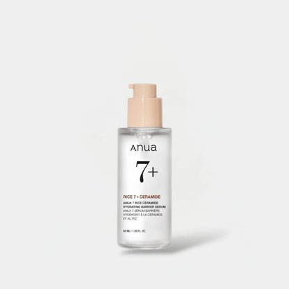 Anua 7+ rice + Cerimide Serum