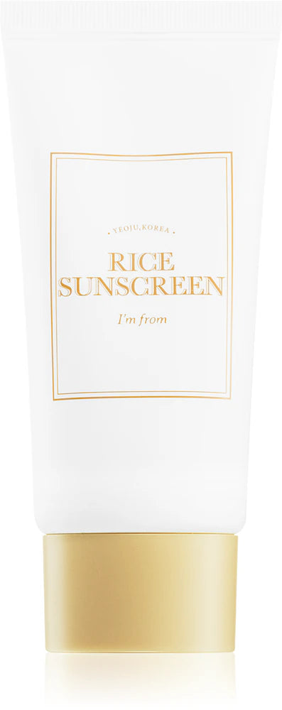 I am from Rice Suncream