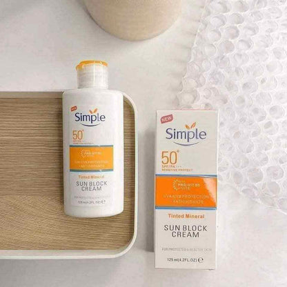 Simple Sun Block Cream