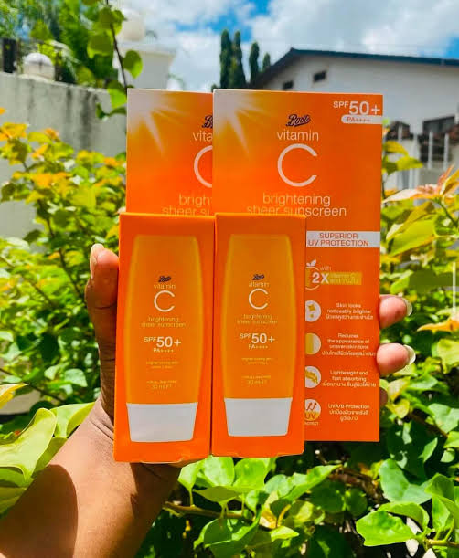 Boots Vitamin C Sunscreen