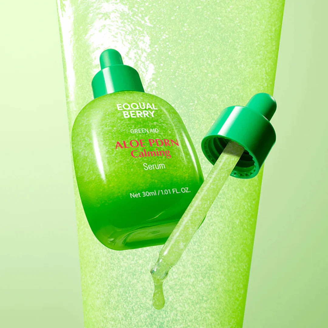 Eqqualberry  pink/green/violet/yellow serum
