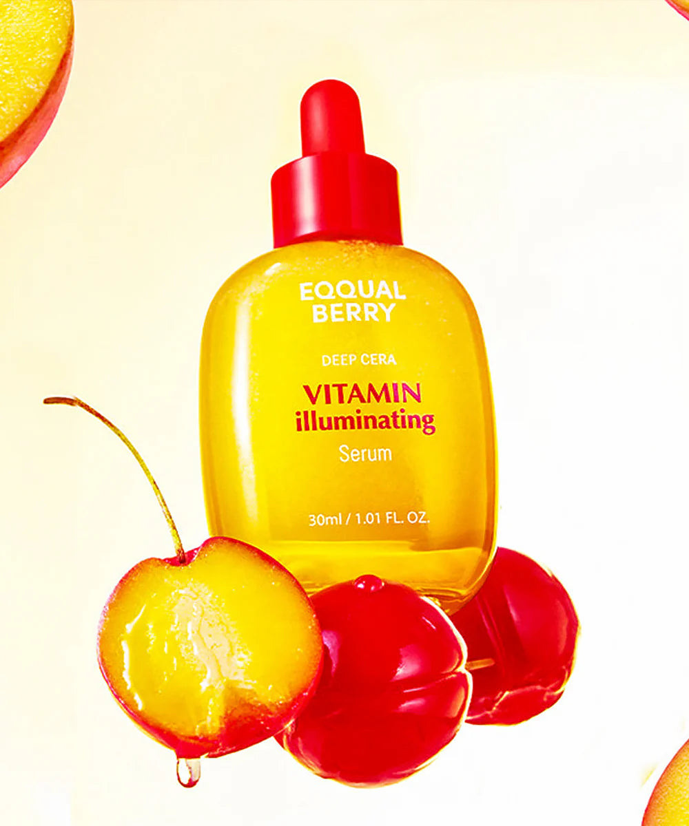 Eqqualberry  pink/green/violet/yellow serum